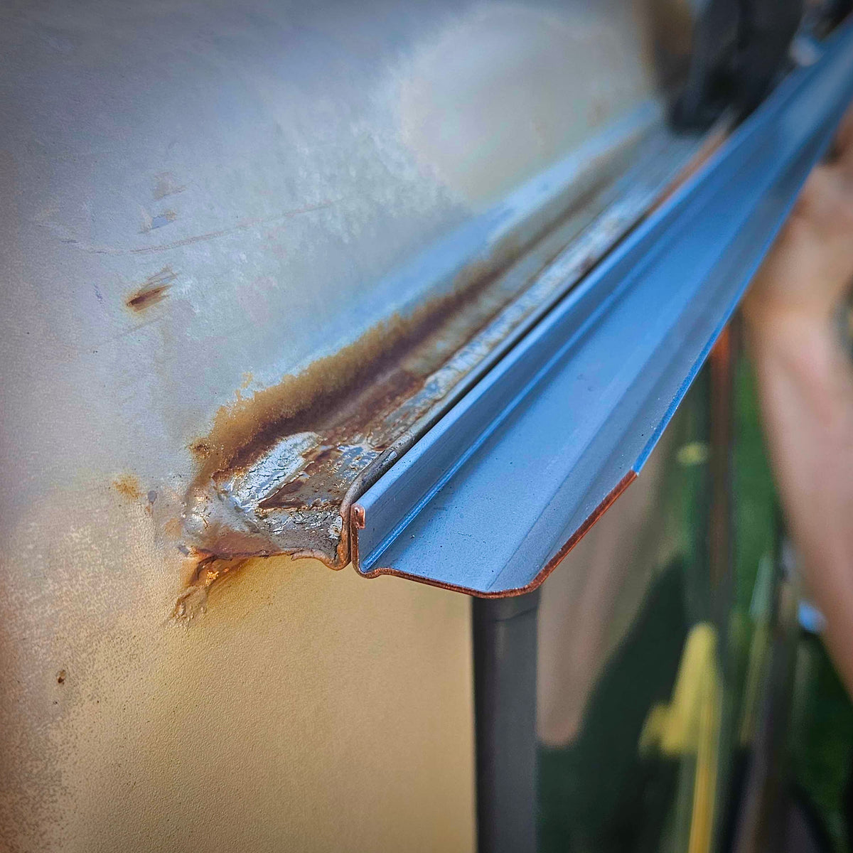 GQ Patrol Roof Gutter Channel Rust Repair Sections | Legacy Rigs Co
