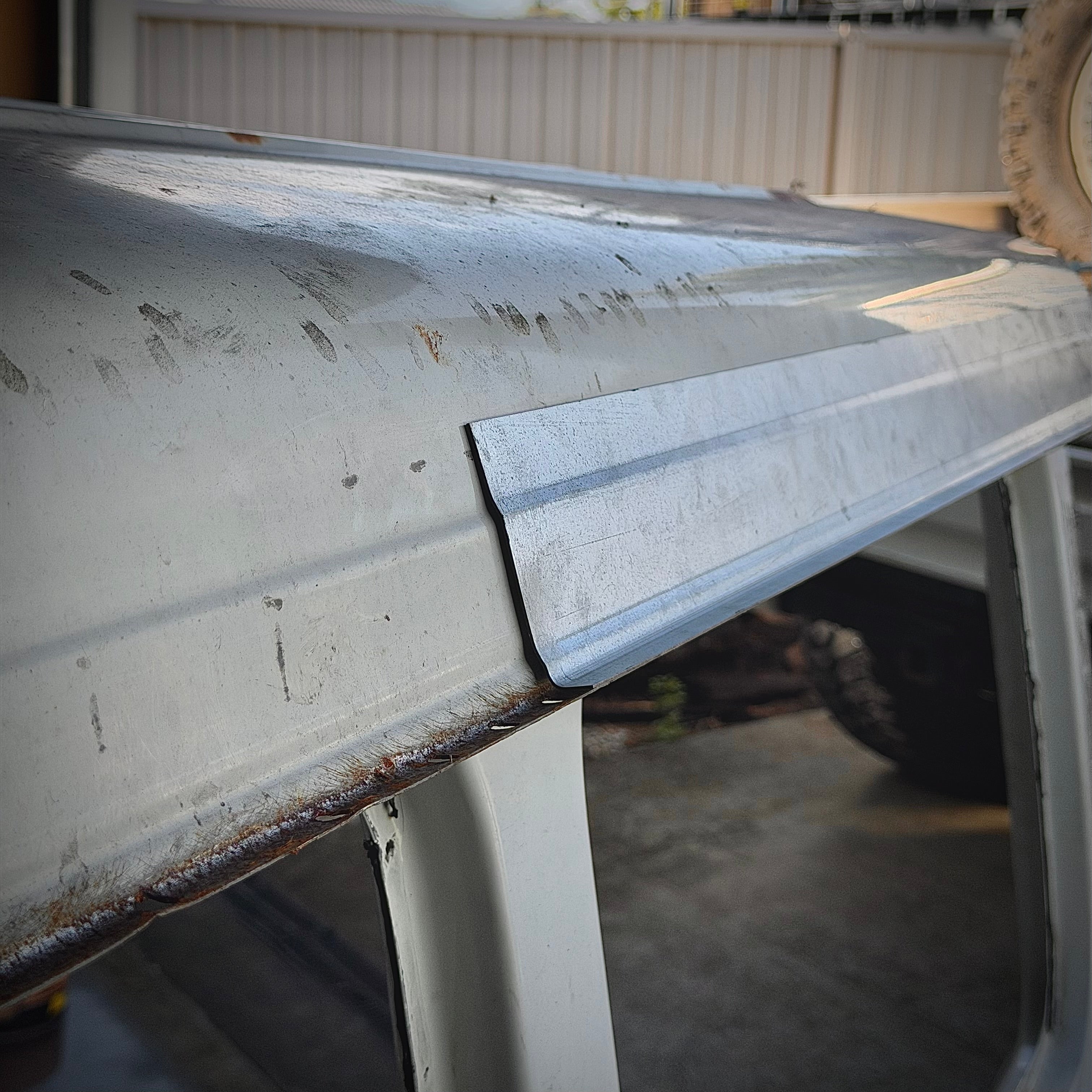 Troopy Rig 75/78 Series Troopy Roof Flank Rust Repair Sections | Legacy Rigs Co